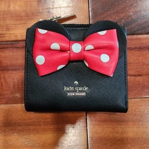 NWOTs Kate Spade x Disney Minnie Mouse Wallet